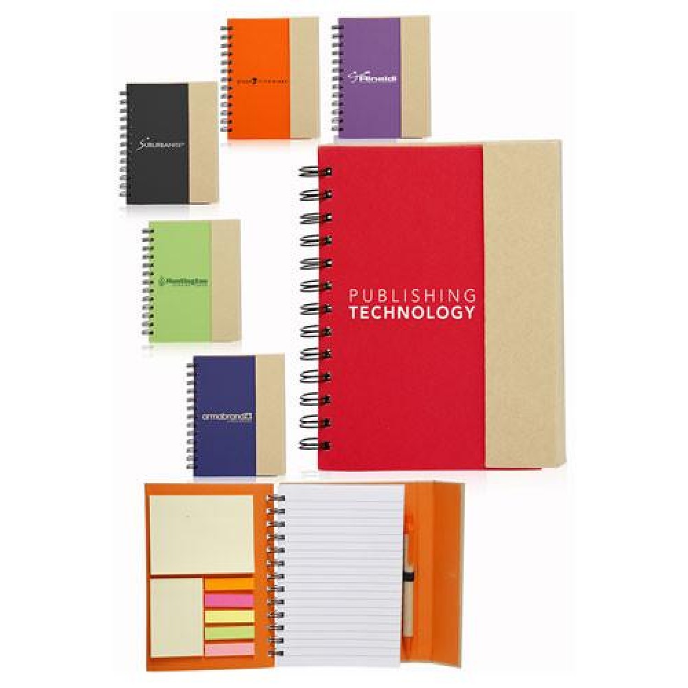 Customized Two Tone Eco Friendly Notebooks