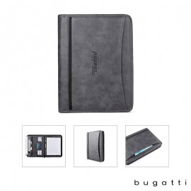 Logo Branded Bugatti Valentino Letter Size Padfolio