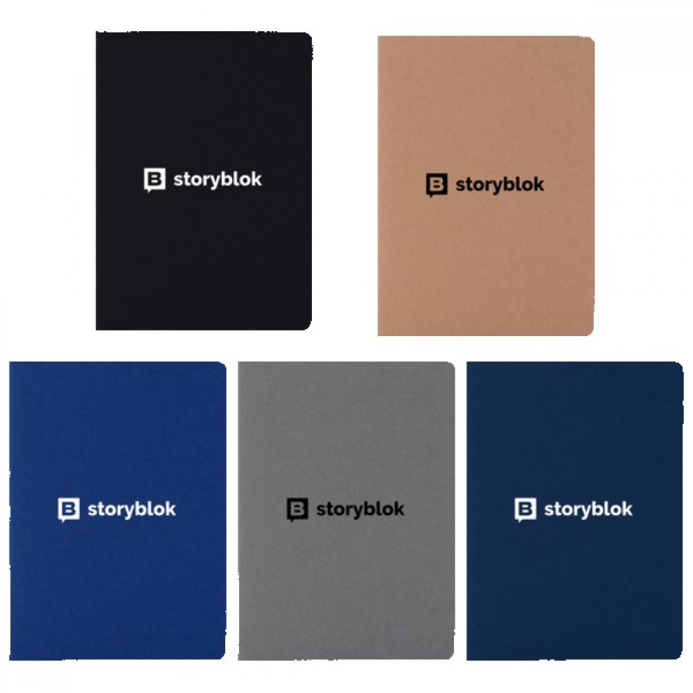 Customized Stitches Recycled Paper Notebook