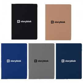Customized Stitches Recycled Paper Notebook