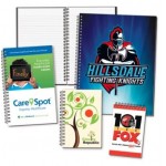 8 1/2"x 11" Full-Color Printed Journals w/50 sheets Logo Printed