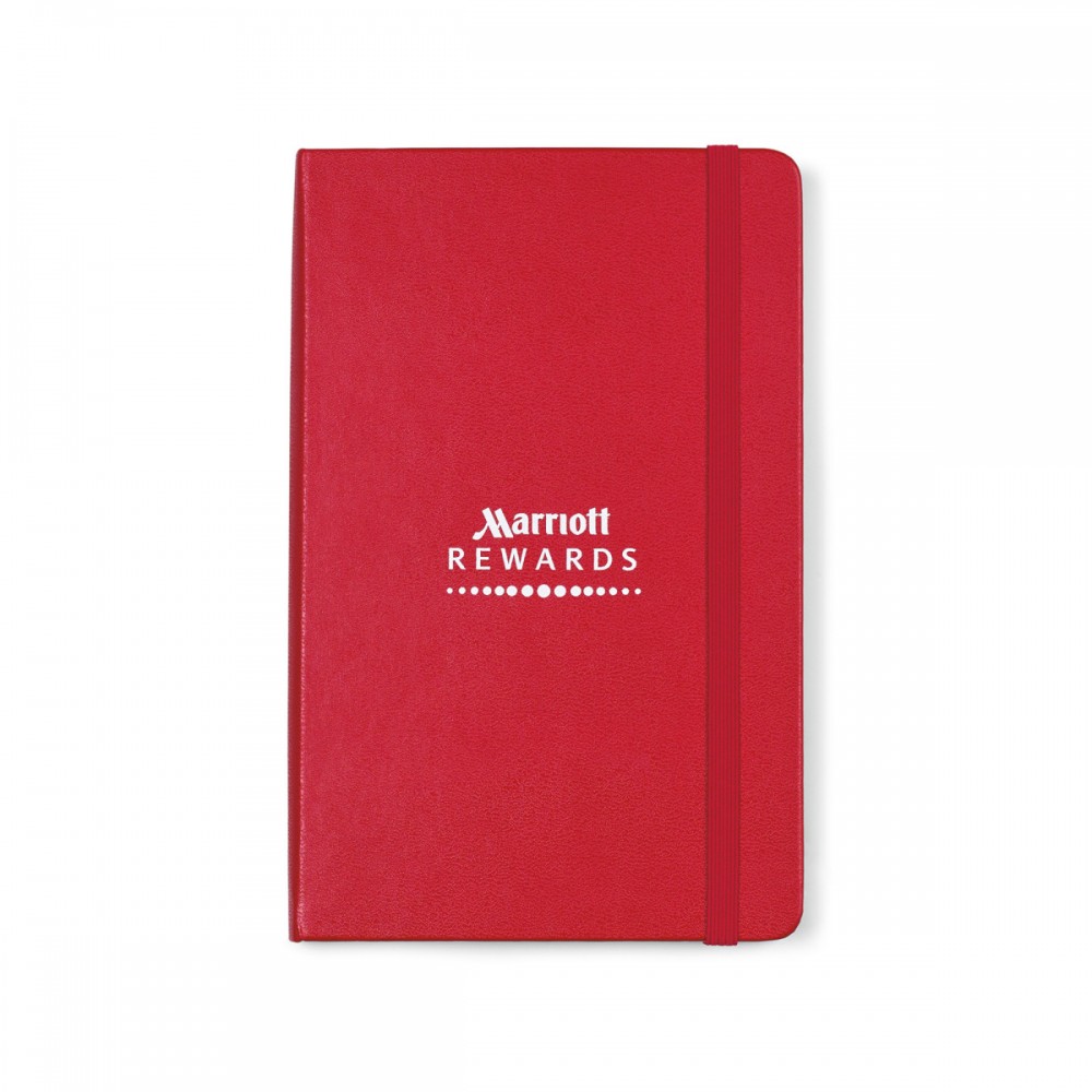 Moleskine Hard Cover Ruled Medium Notebook - Scarlet Red Custom Imprinted Moleskine Hard Cover Ruled Medium Notebook - Scarlet Red Custom Imprinted