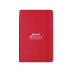 Moleskine Hard Cover Ruled Medium Notebook - Scarlet Red Custom Imprinted