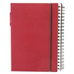 Personalized 5.5 x 7" Spiral Journal Notebook with Elastic Closure