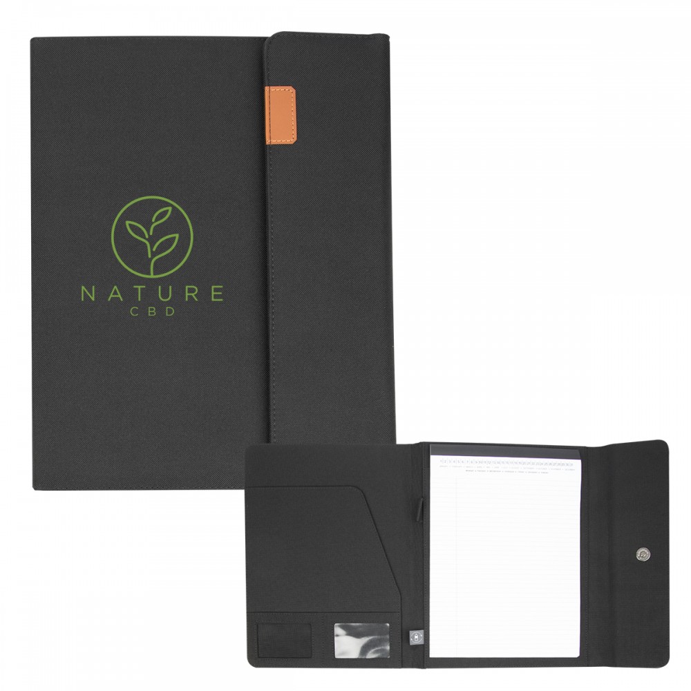 Customized Paragon Padfolio With 100% Rpet Material Customized Paragon Padfolio With 100% Rpet Material