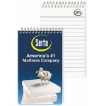 Imprinted Sheet Notebooks w/4 Color Process (2 7/8"x4") with Logo