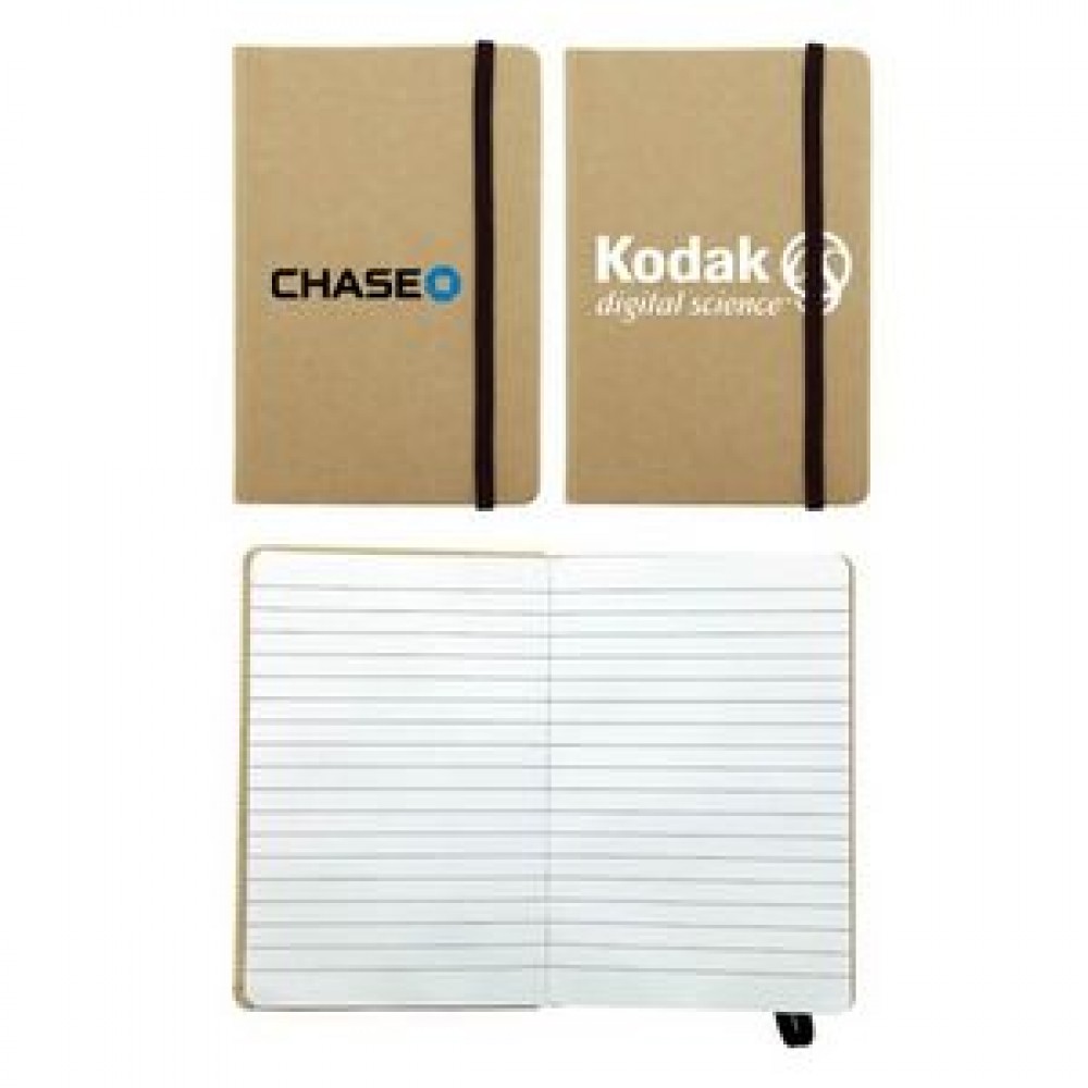The Rio Grande Recycled Notebook (Direct Import - 10-12 Weeks Ocean) Logo Printed The Rio Grande Recycled Notebook (Direct Import - 10-12 Weeks Ocean) Logo Printed