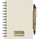 Customized EcoBooks EcoNotes NotePad w/EcoPort & Pen (5"x7")