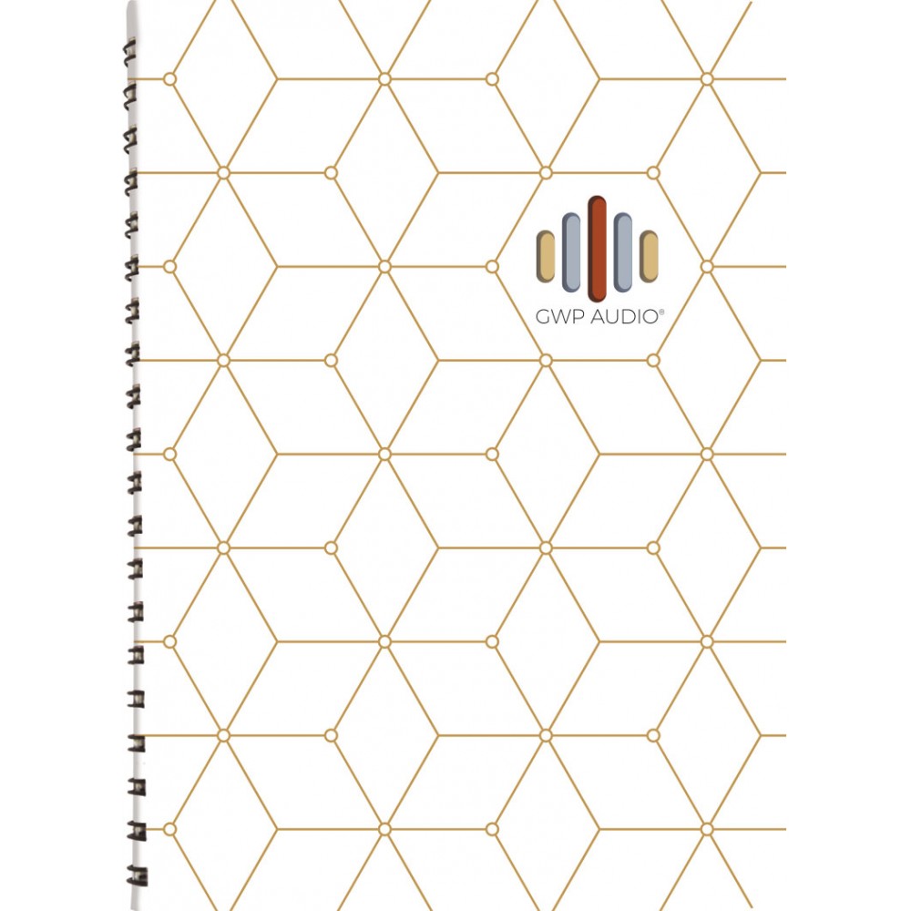 Medium FlexNotes Notebook w/Full-Color Wraparound (5"x7") with Logo