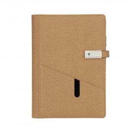 Custom 8000mAh Power Bank Notebook with 16 GB Flash Drive  Custom 8000mAh Power Bank Notebook with 16 GB Flash Drive