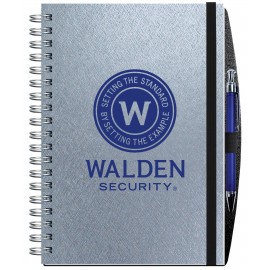 Personalized Radiant Journal w/Pen & 100 Sheets (7''x10'')