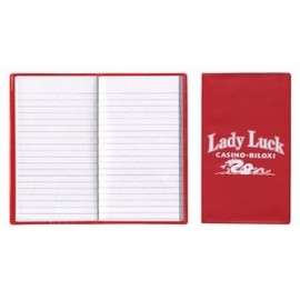 Soft Cover Standard Vinyl Tally Book with Logo