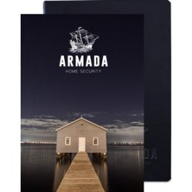 Customized Large Bohemian Journal w/Full-Color Tip-In (7"x10")