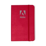 Moleskine Hard Cover Ruled Pocket Notebook - Scarlet Red Custom Imprinted