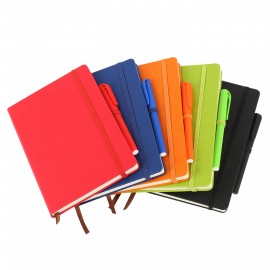 Promotional Leather Journal with Classic Soft Touch Hardcover
