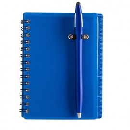 Translucent PVC Cover Spiral Bound Journal with Logo  Translucent PVC Cover Spiral Bound Journal with Logo