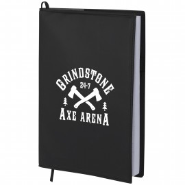 Personalized 7" x 10" Mela Apple Leather Refillable Journal