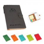 Office Use Sticky Notes Notebook With Pen with Logo