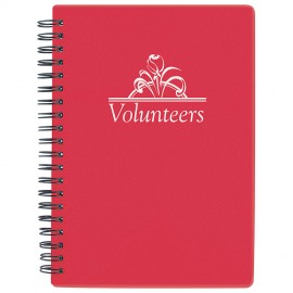 Personalized Translucent Spiral Notebook