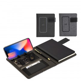 Customized 5000 mAh Wireless Charging Notebook