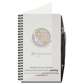 Gallery Journals w/50 Sheets & Pen (5"x8") with Logo