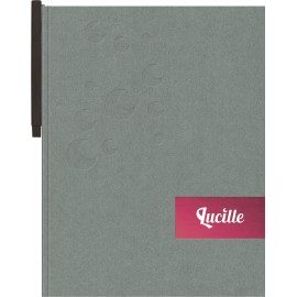 Flex ColorFleck Large NoteBook (8.5"x11") with Logo  Flex ColorFleck Large NoteBook (8.5"x11") with Logo