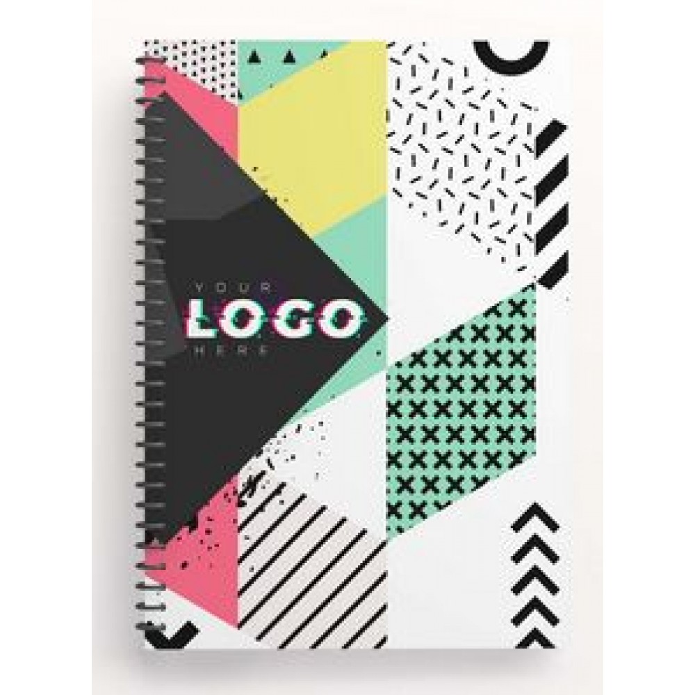 Wire Bound Journal & Notebook (8.5"x11") Logo Printed Wire Bound Journal & Notebook (8.5"x11") Logo Printed