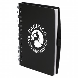 5.5" x 7" FSC Recycled Coordinator Notebook with Logo
