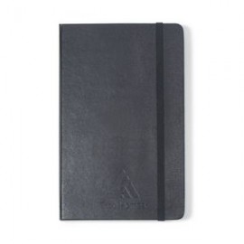Promotional Moleskine Hard Cover Squared Large Notebook - Black