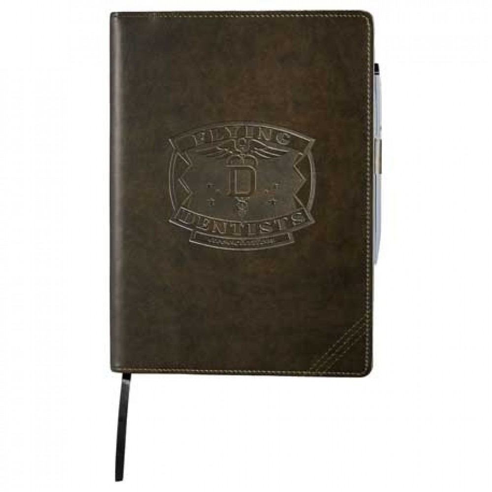 FSC Mix Cross Classic Refillable Notebook with Logo