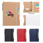 Custom Imprinted Notepad With Sticky Flags And Pen