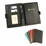 Custom PU Magnetic Buckle Document Bag Notebook Large-Capacity