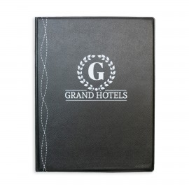 Logo Branded Swirl Stitch Standard Writing Pad  Logo Branded Swirl Stitch Standard Writing Pad