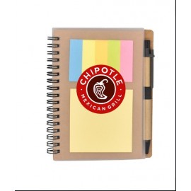 Eco-Friendly Complete Set Spiral Notebook with Logo