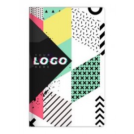 Logo Printed Saddle Stitch Journal & Notebook (3.5"x5.0")