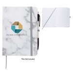 Marbled Notebook Branded