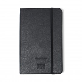 Personalized Moleskine Hard Cover Ruled Pocket Notebook - Black