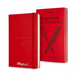 Moleskine Passion Journal - Recipe - Scarlet Red with Logo