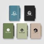 Hga Repreve Spiral Jotter Notepad - A5 - Silkscreen with Logo