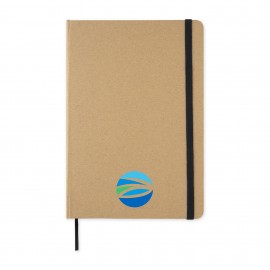 Custom A5 Kraft Notebook - Black