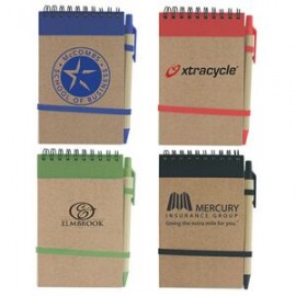 Logo Branded Eco Spiral Notebook