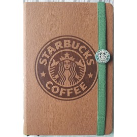 Logo Branded Skin A5 Debossed/Screen Printed Notebook (6"x8")