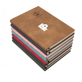 Custom Imprinted Business loose-leaf A5 notebooks / Creative Leather A5 Office Notebook