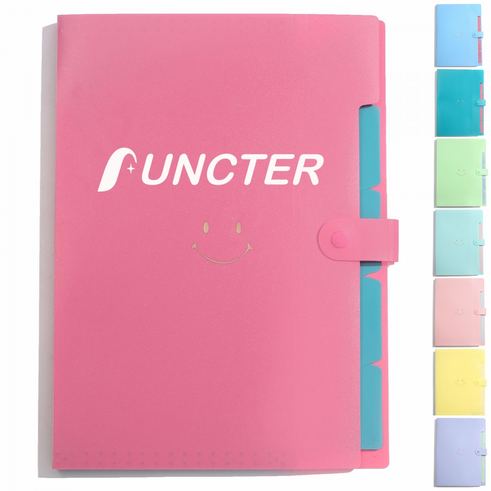 Customized Letter A4 Paper Expanding File Folder - Pockets Accordion Document Organizer