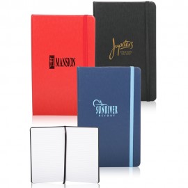 Hardcover Journals with Color Band with Logo