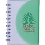 Two-Tone Jr Spiral Notebook with Logo
