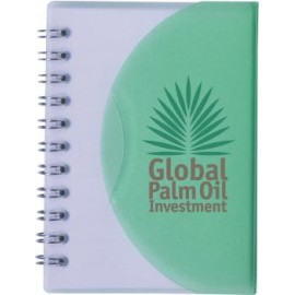 Two-Tone Jr Spiral Notebook with Logo