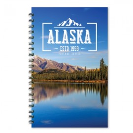 Full Color Custom 5.5x8.5 Notebook with Logo