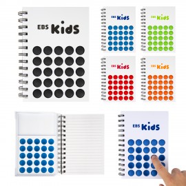Popper Notebook with Logo  Popper Notebook with Logo