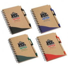 Custom Recycle Write Notebook & Pen